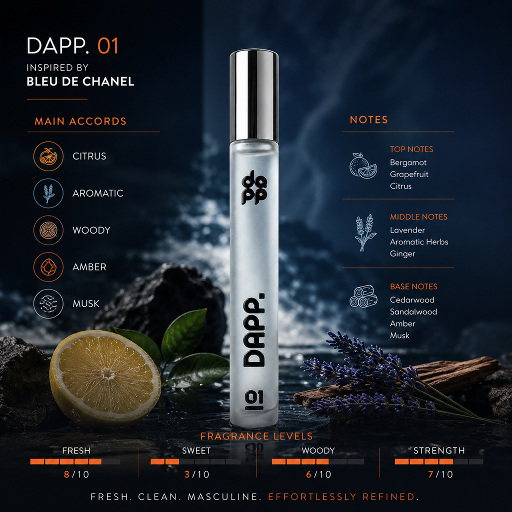 DAPP. 01 — Inspired by Bleu de Chanel
