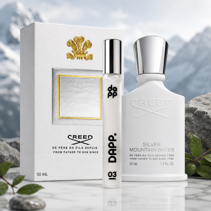 DAPP. 03 —  Creed Silver Mountain Water