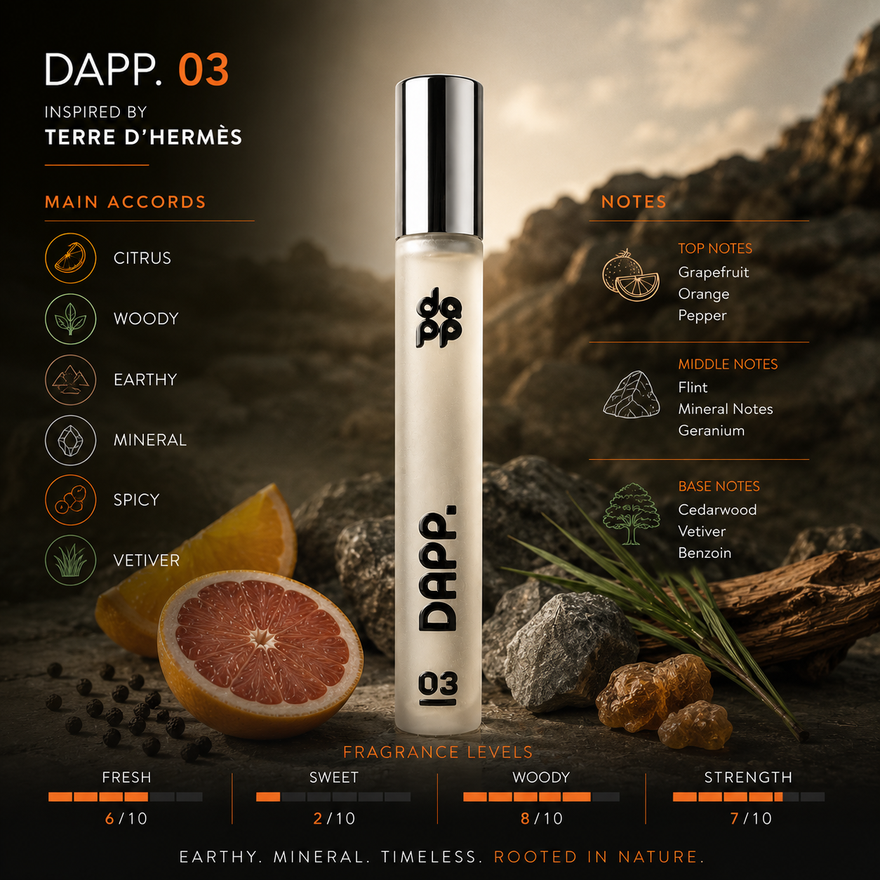 DAPP. 03 — Inspired by Terre d’Hermès