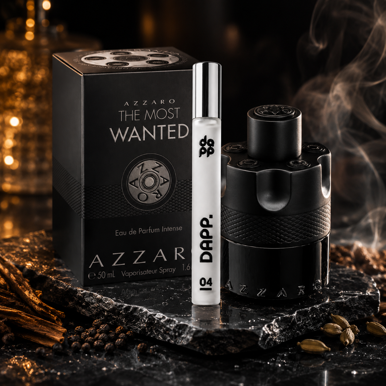 DAPP. 04 — Inspired by Azzaro The Most Wanted