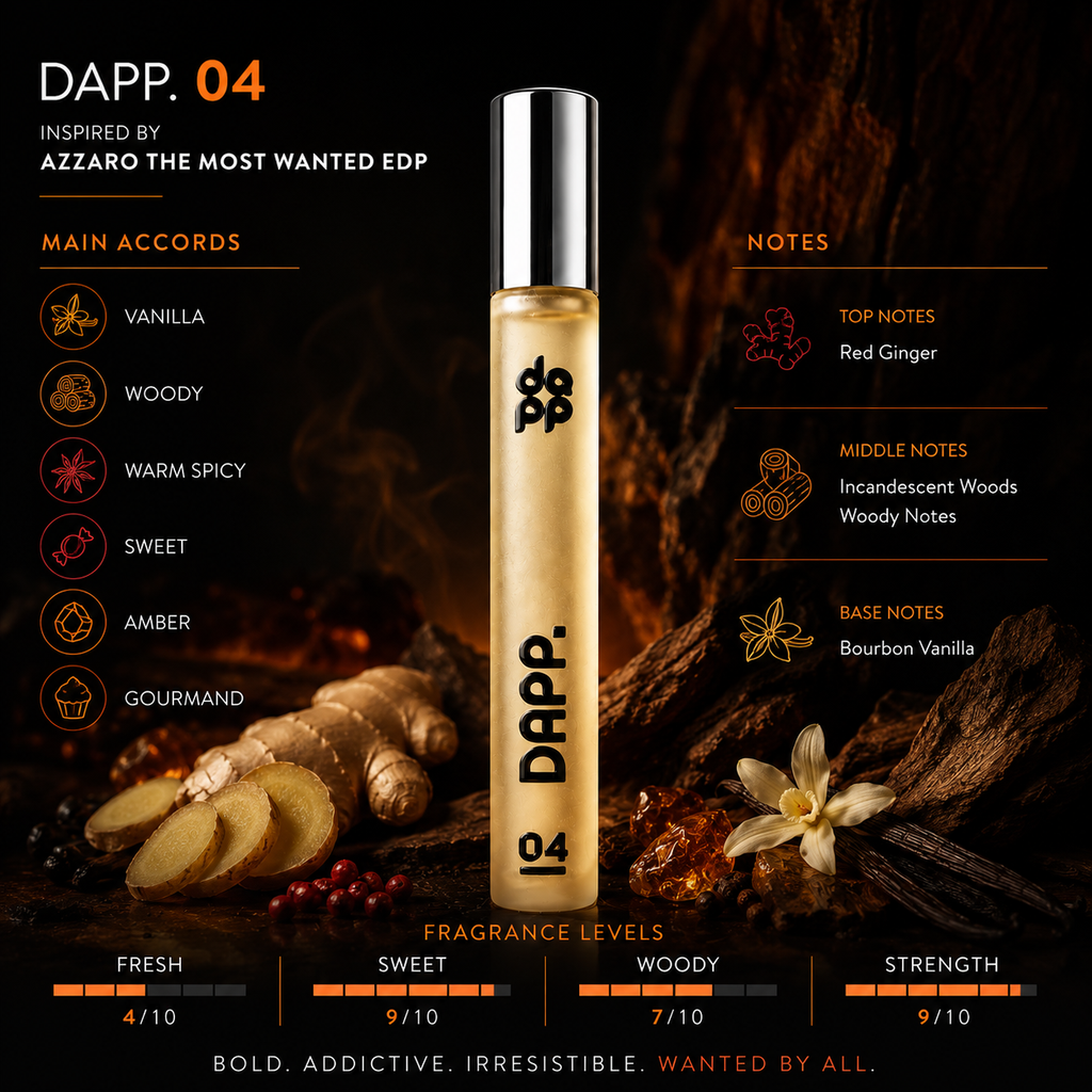 DAPP. 04 — Inspired by Azzaro The Most Wanted
